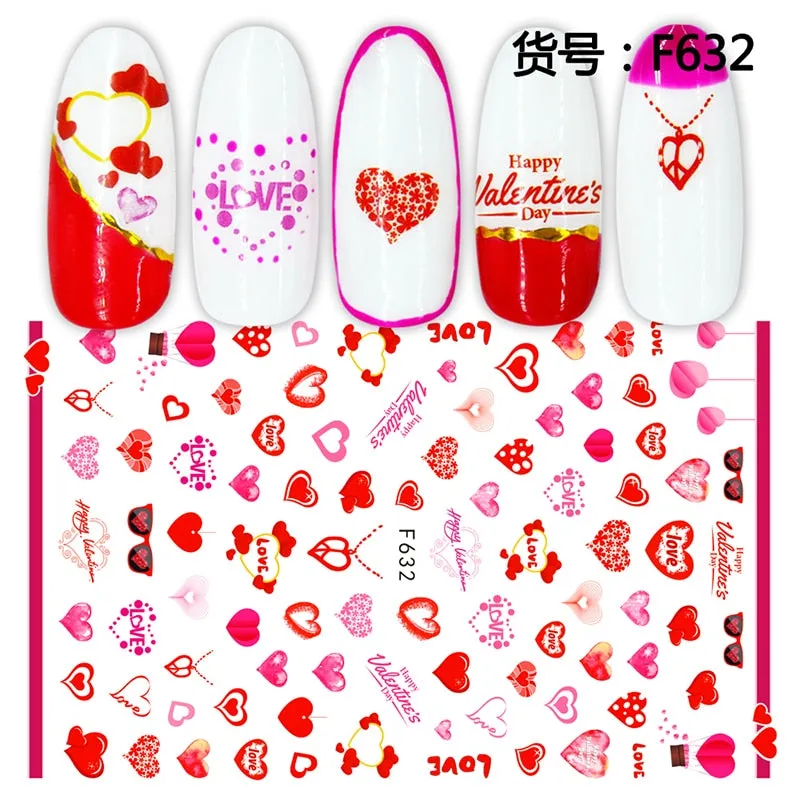 1Pcs Graffiti Designer Gel Polish Nail Sticker Decals Sliders Paper Nail Art Decoration Accessories Manicure Tattoos DIY