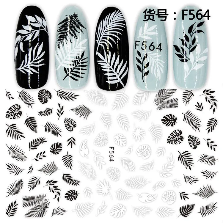 1Pcs Graffiti Designer Gel Polish Nail Sticker Decals Sliders Paper Nail Art Decoration Accessories Manicure Tattoos DIY