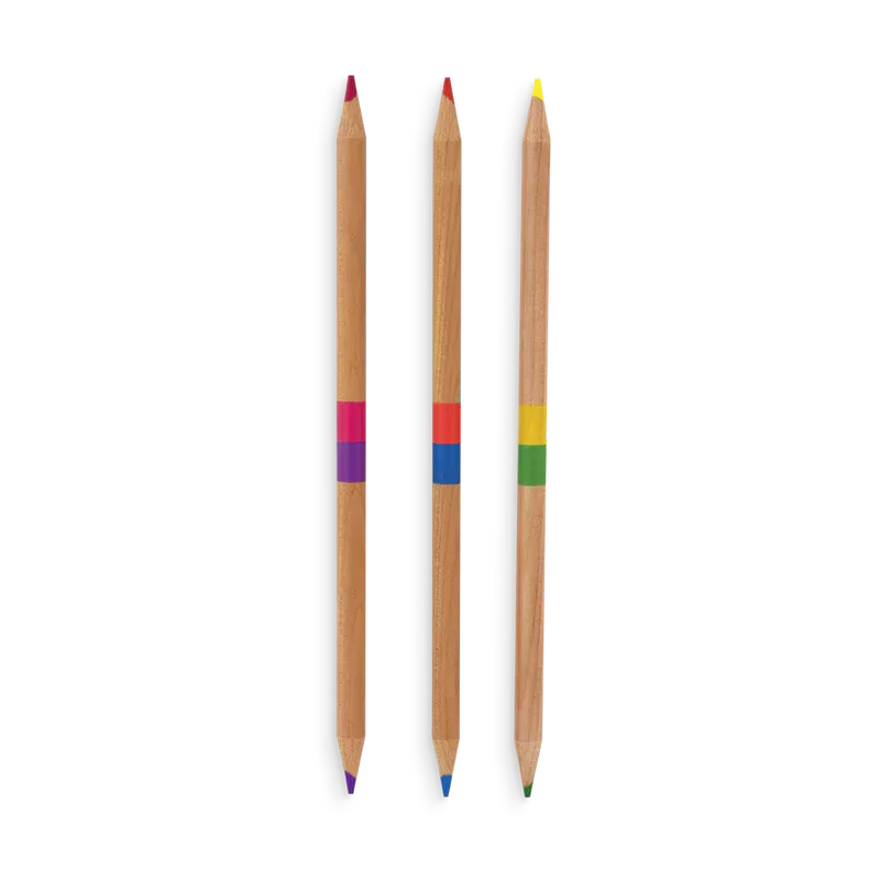 2-in-1 Double Ended Colored Pencils