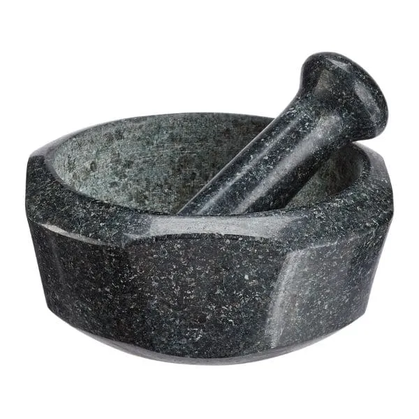 5 3/4" Granite Mortar and Pestle