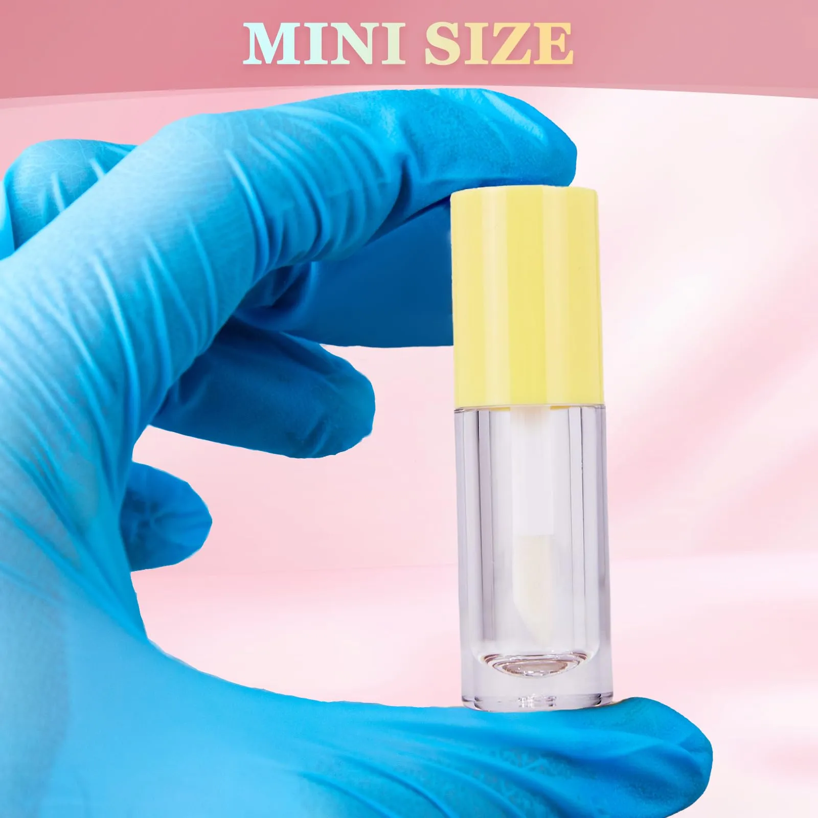 50pcs 2.5ml Empty Lip Gloss Containers Lip Gloss Tubes with Wand Cute 0.08oz Clear Refillable Lipgloss Making Supplies Kit for DIY Makeup  2pcs Syringes