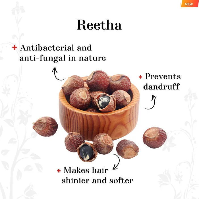 Alps Goodness Amla Reetha & Shikakai Powder 150 gm| 100% Natural Powder | No Chemicals, No Preservatives, No Pesticides | Promotes Hair Growth| Hair Mask | Strenghtens Hair | For silky smooth hair