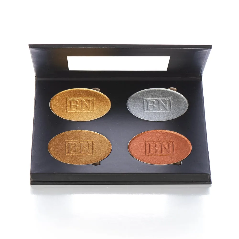 Ben Nye Lumiere Metallic Palette 4 Colours MLUP-4