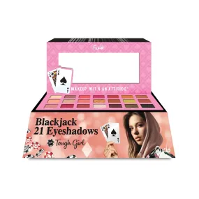 Blackjack 21 - Tough Girl Eyeshadow Palette Display Set, 24pcs