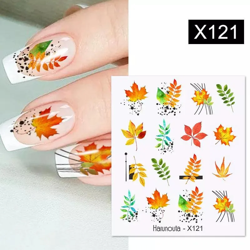 Blooming Butterfly Floral Nail Art Sticker: Intricate Design, Easy Application, Transform Nails