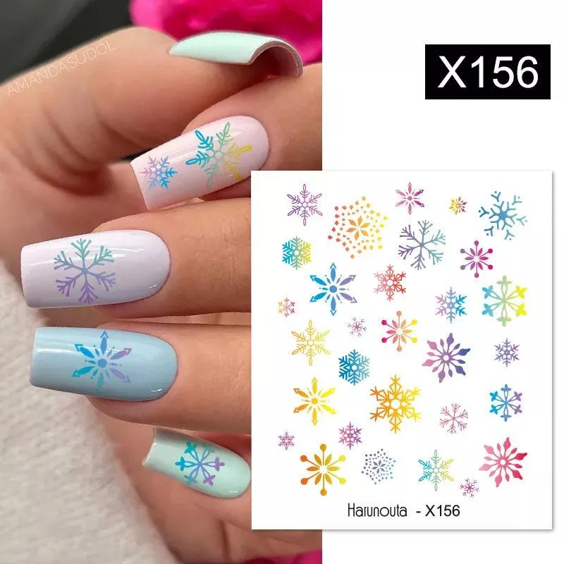 Blooming Butterfly Floral Nail Art Sticker: Intricate Design, Easy Application, Transform Nails