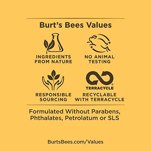 Burt’s Bees 100% Natural Lip Shimmer, Grapefruit - 1 Tube