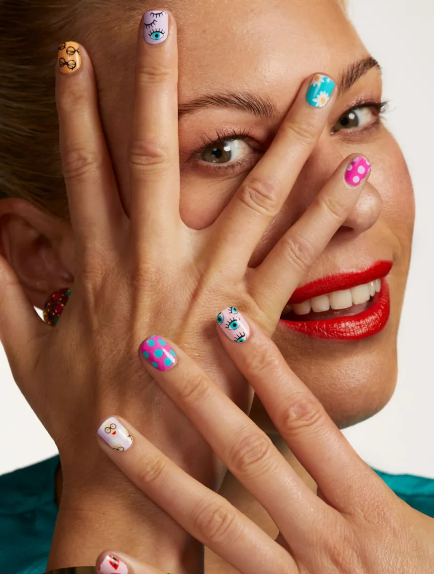 Ciaté London x Iris Apfel The Cheat Sheets Nail Wraps