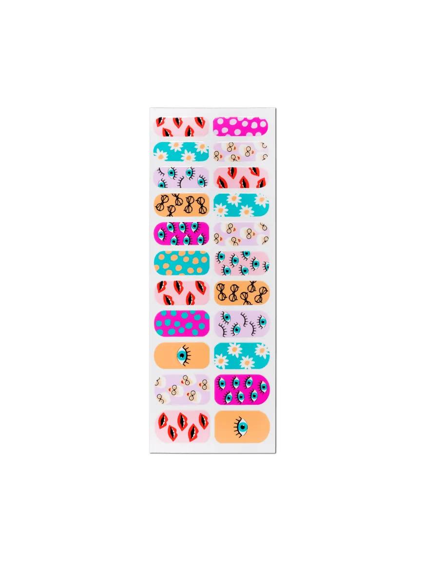 Ciaté London x Iris Apfel The Cheat Sheets Nail Wraps