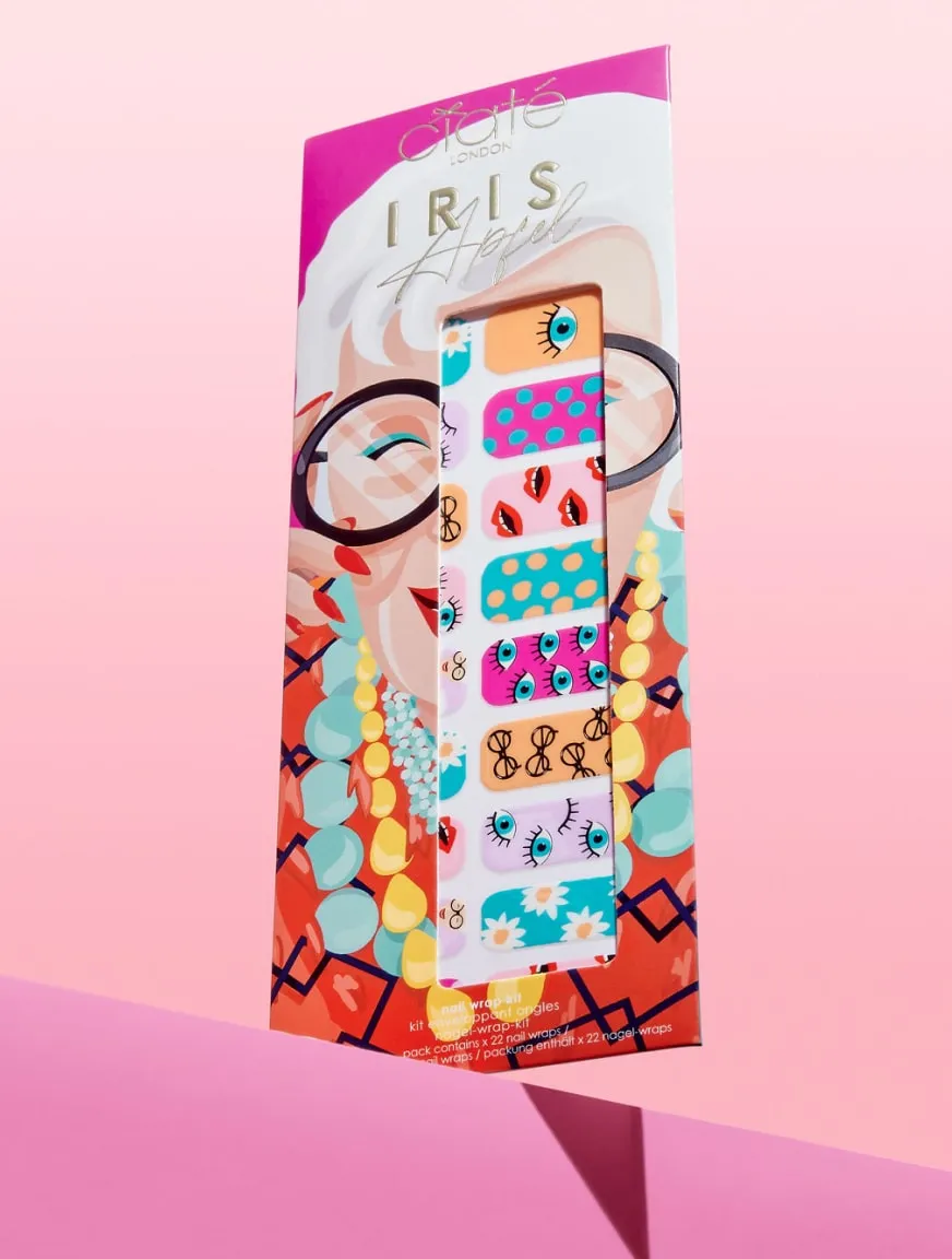 Ciaté London x Iris Apfel The Cheat Sheets Nail Wraps