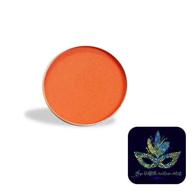 Color Me Pro Face Painting Powder by Elisa Griffith | Matte Aranciata Orange (3.5 gr)