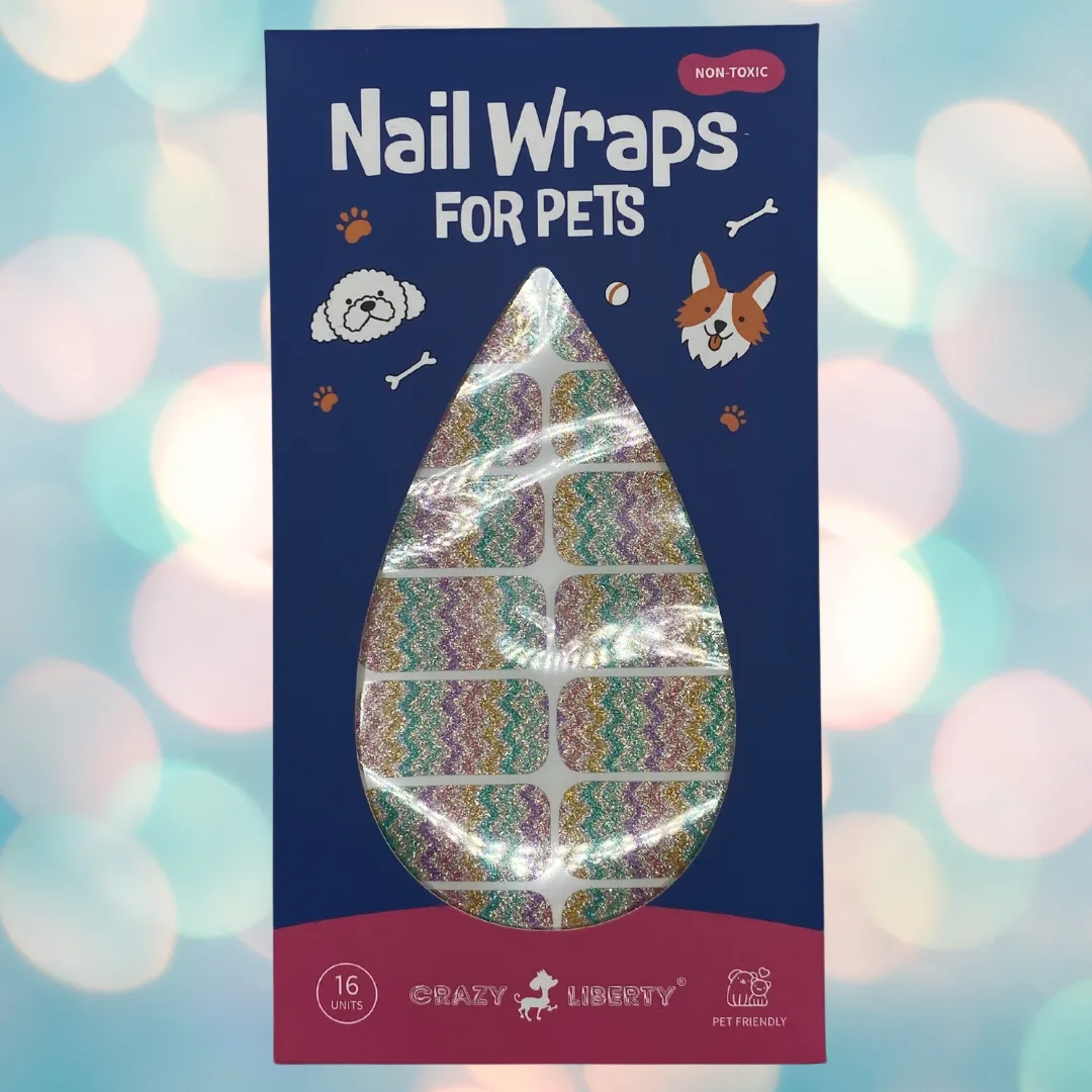 Crazy Liberty Pet Nail Wraps