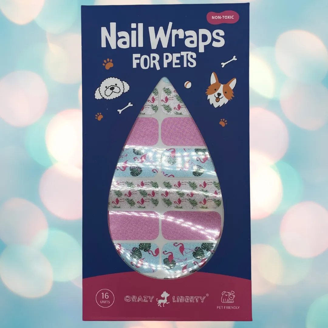 Crazy Liberty Pet Nail Wraps