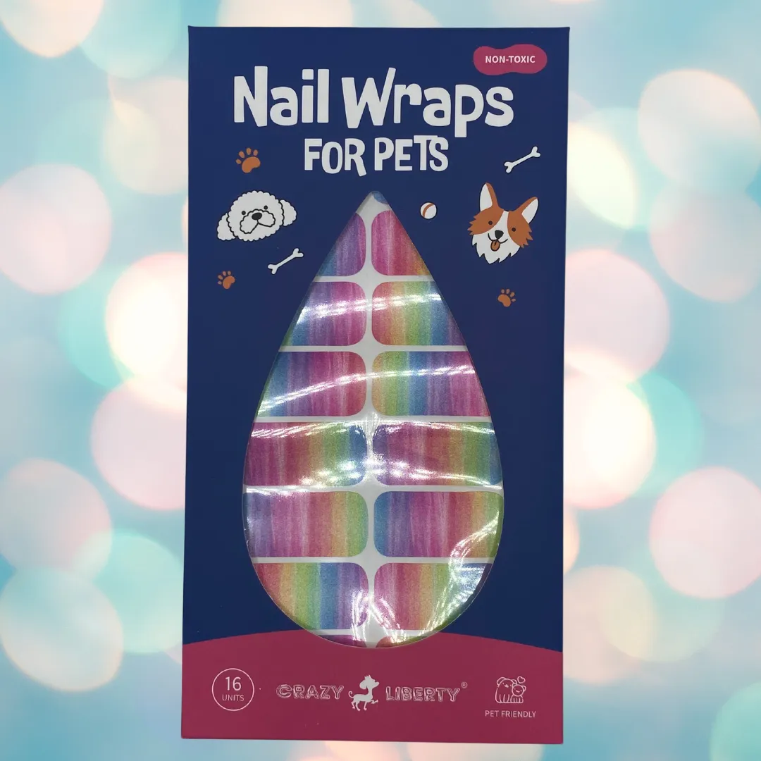 Crazy Liberty Pet Nail Wraps