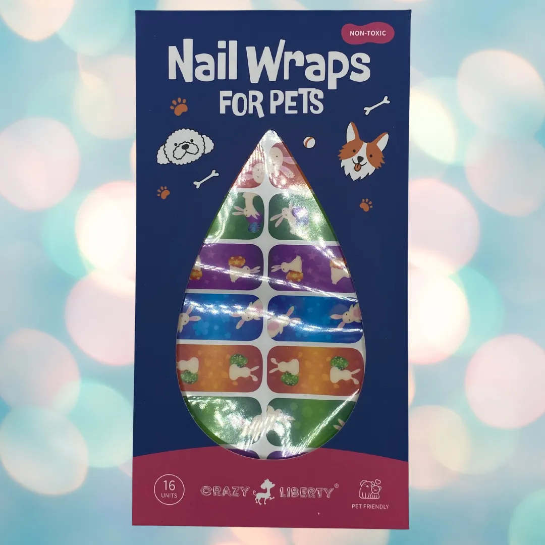 Crazy Liberty Pet Nail Wraps