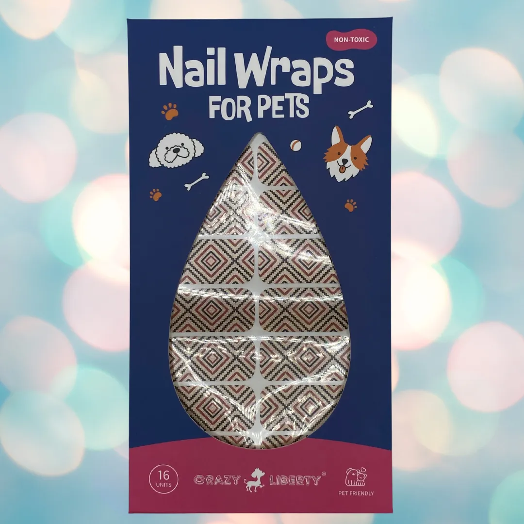 Crazy Liberty Pet Nail Wraps