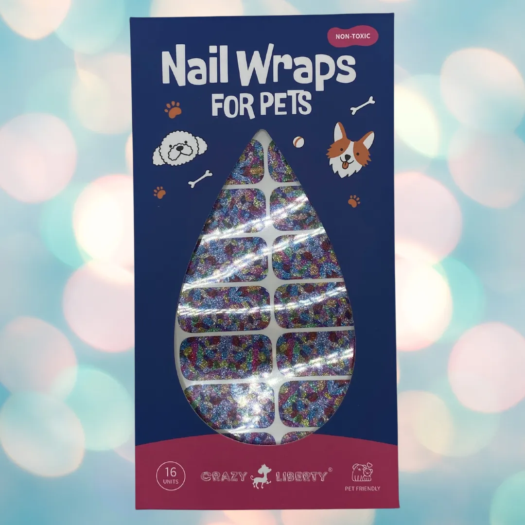 Crazy Liberty Pet Nail Wraps