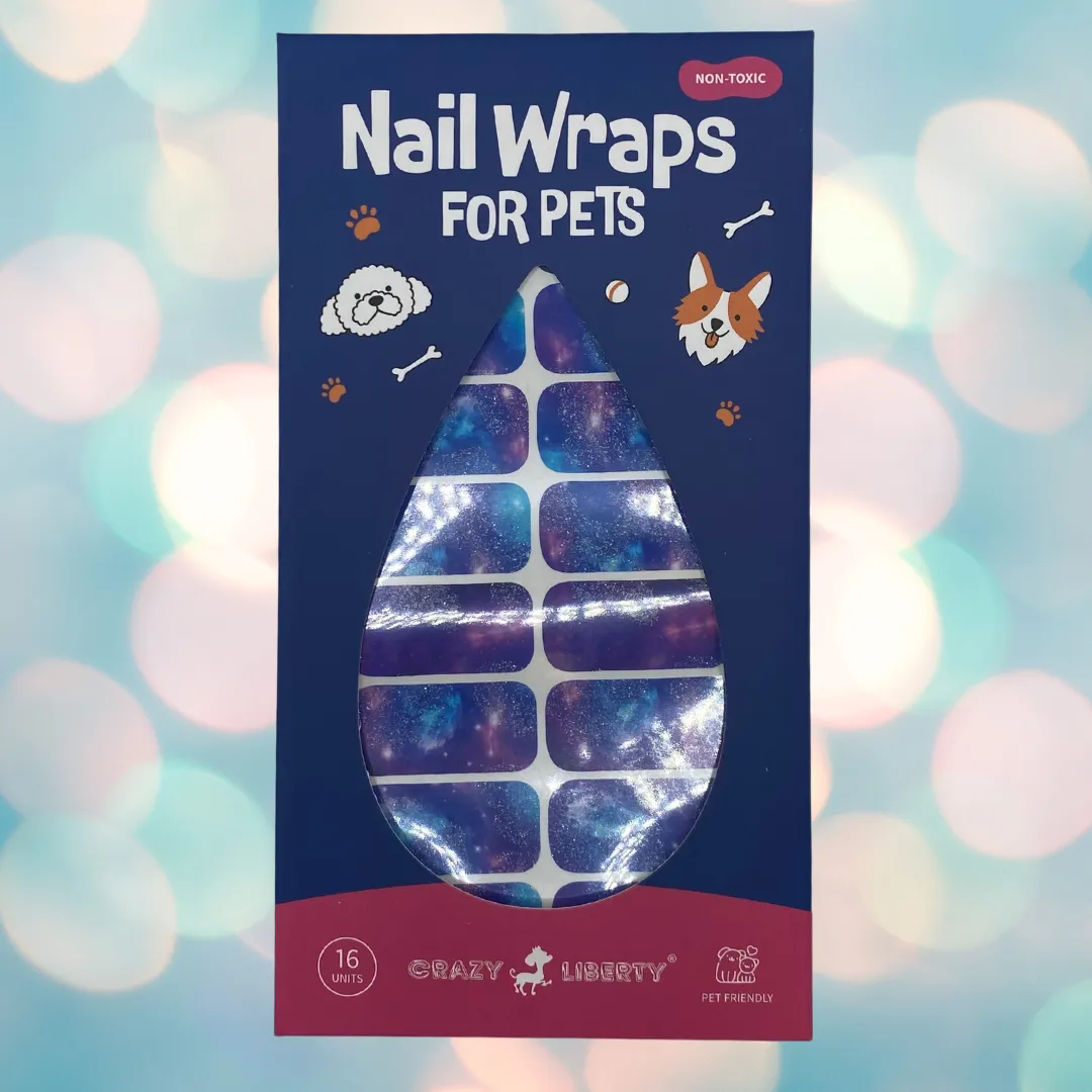 Crazy Liberty Pet Nail Wraps