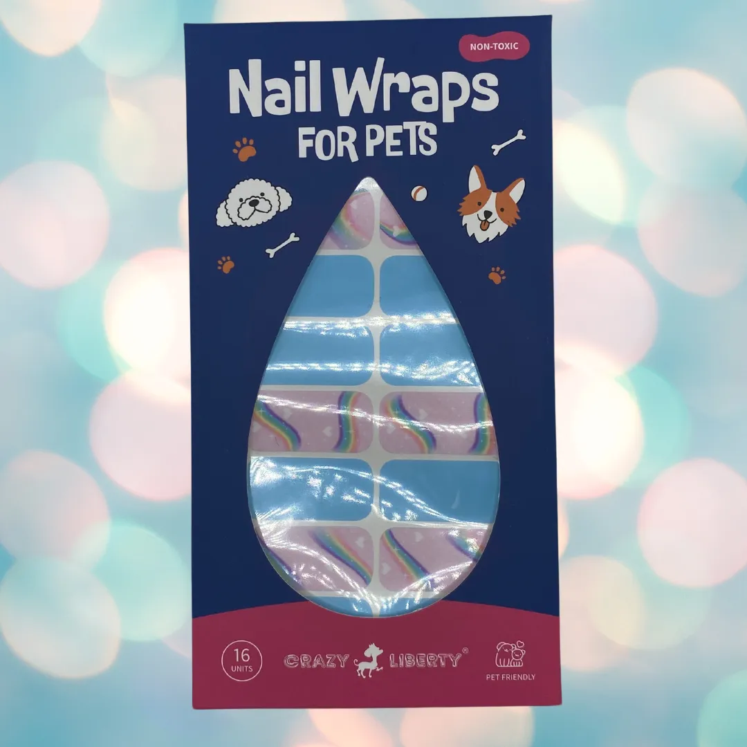 Crazy Liberty Pet Nail Wraps