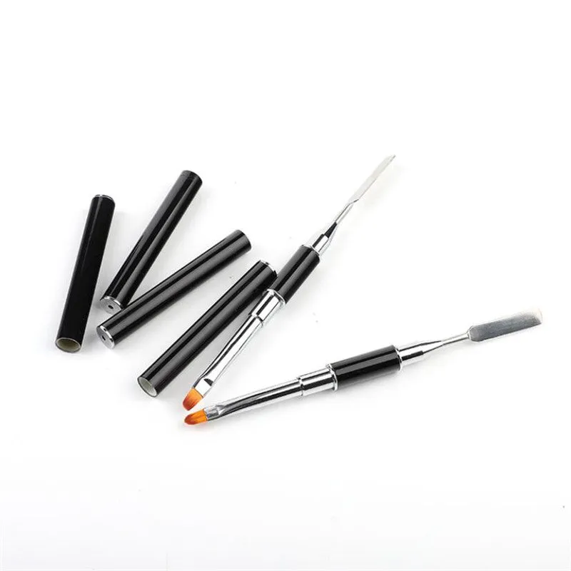 Dual-Ended Nail Art UV Gel Extension Brush VN1928