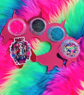 *ELECTRIC CIRCUS!* New Glitter Knuckleduster Pallette