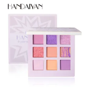 Handaiyan Lavender 9 Color Eyeshadow Palette