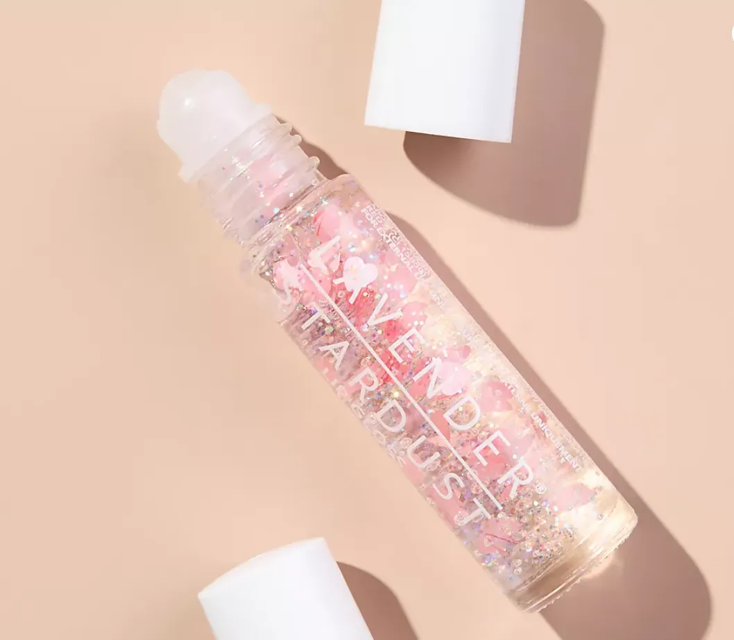 Lavender Stardust Sweetheart Roll on Lip Gloss Set