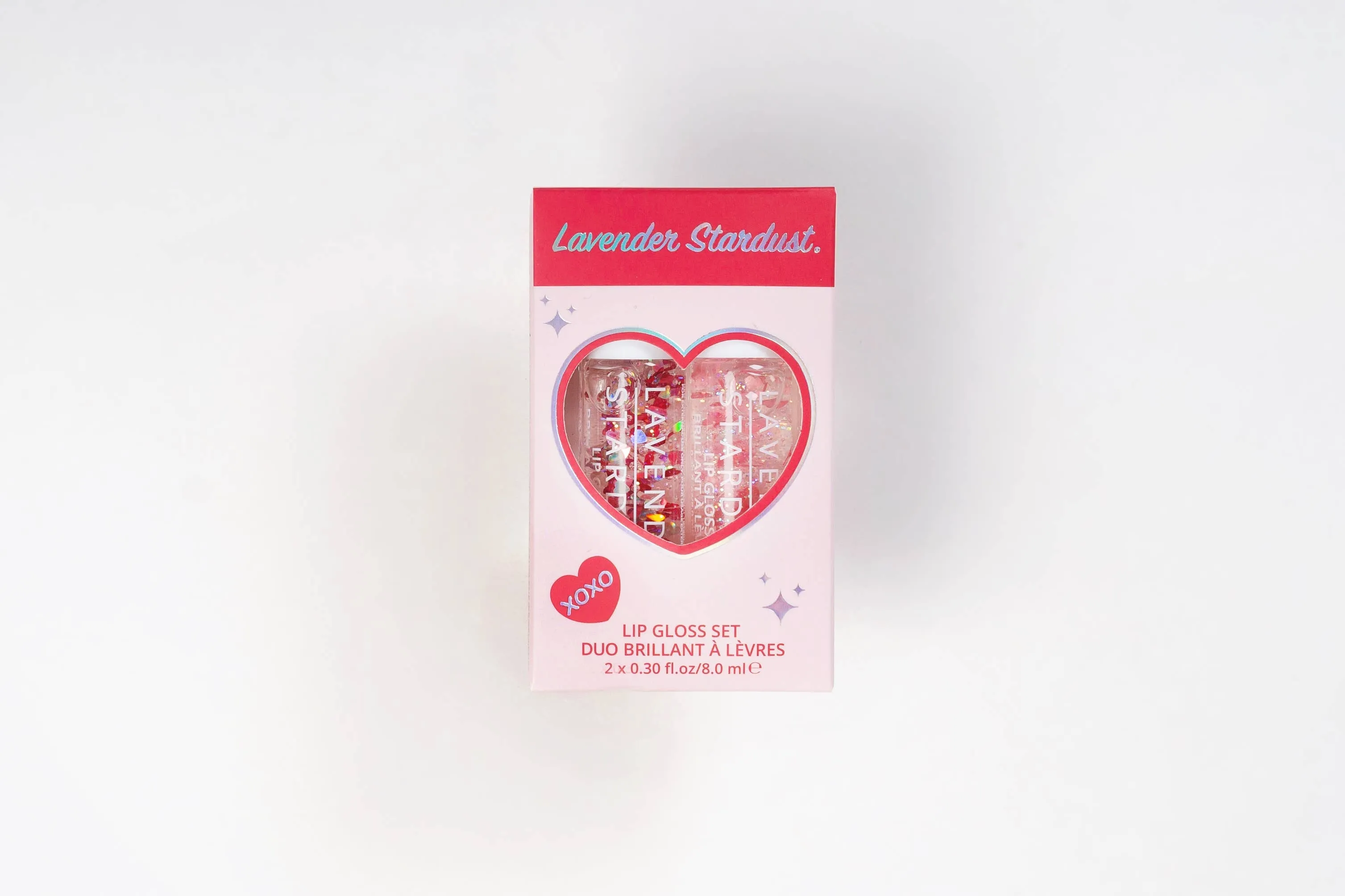 Lavender Stardust Sweetheart Roll on Lip Gloss Set