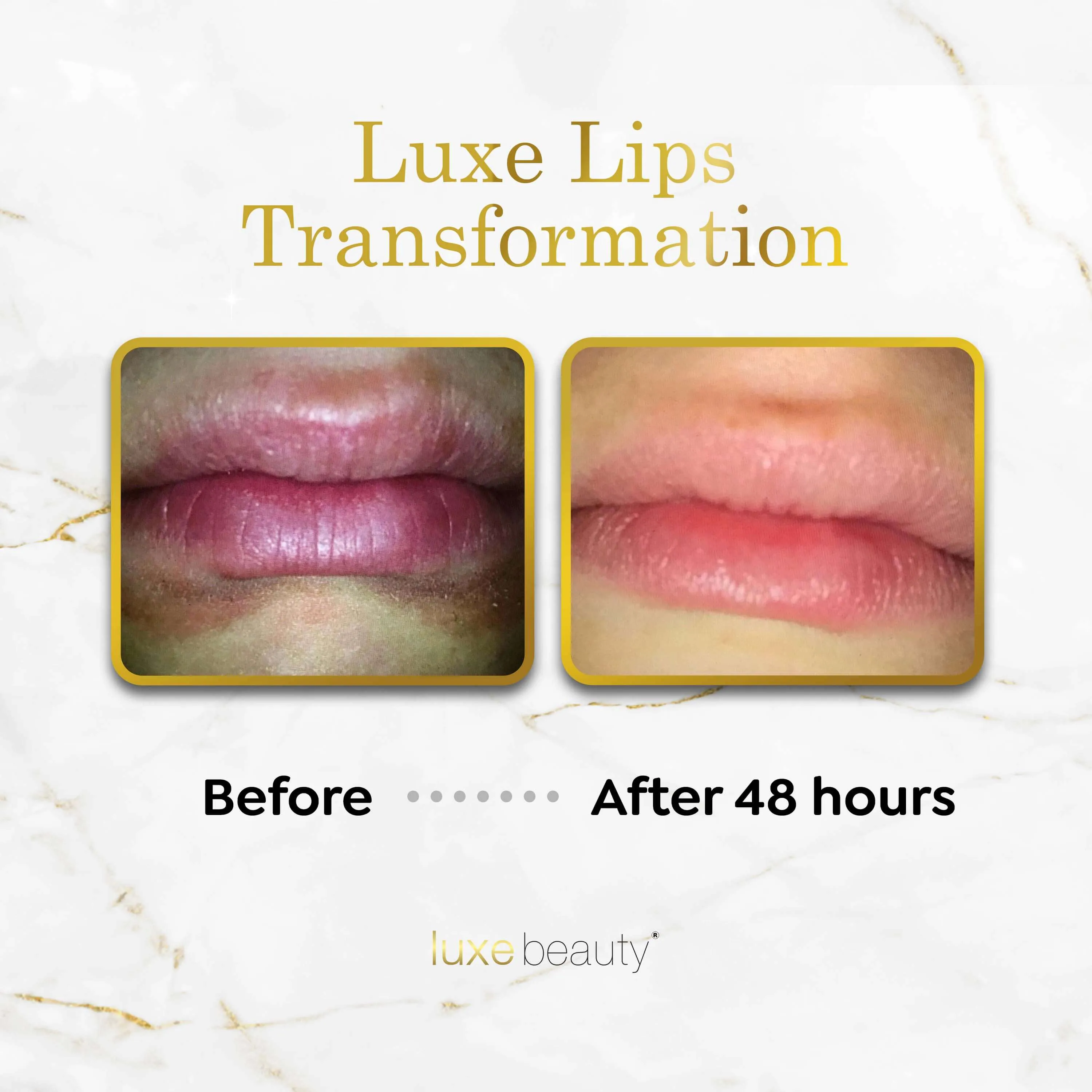 Luxe Lips 4 Pack: Caramel Popcorn, Watermelon, Vanilla & Strawberry
