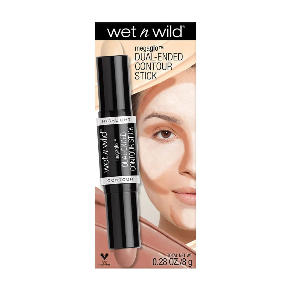 MegaGlo Dual-Ended Contour Stick korektor w sztyfcie 2w1 Light/Medium 8g