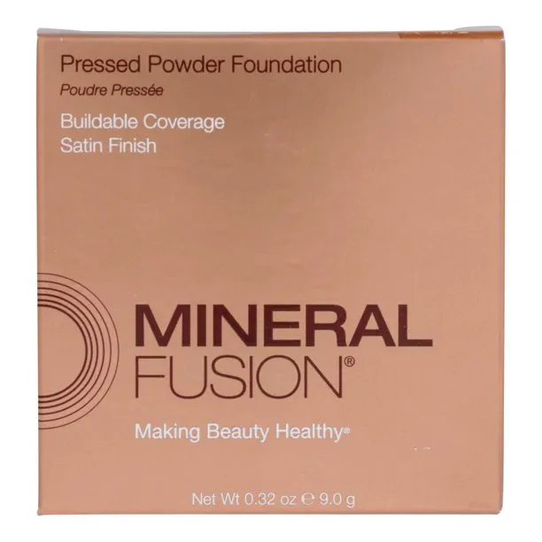 Mineral Fusion Pressed Base Olive - 0.32 Oz (Pack of 4)