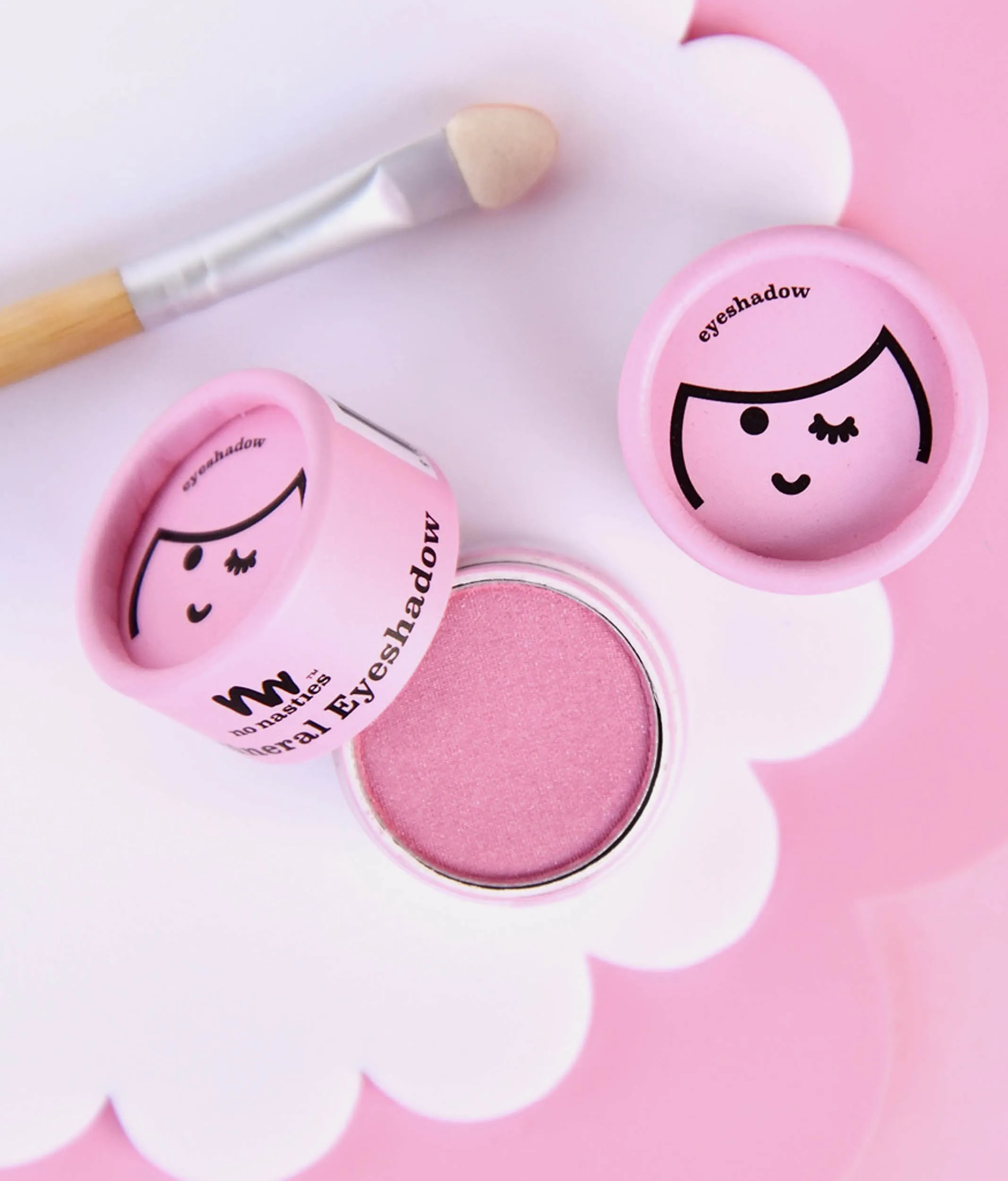 Natural Kids Makeup, Pressed Powder - ECO EYESHADOWS