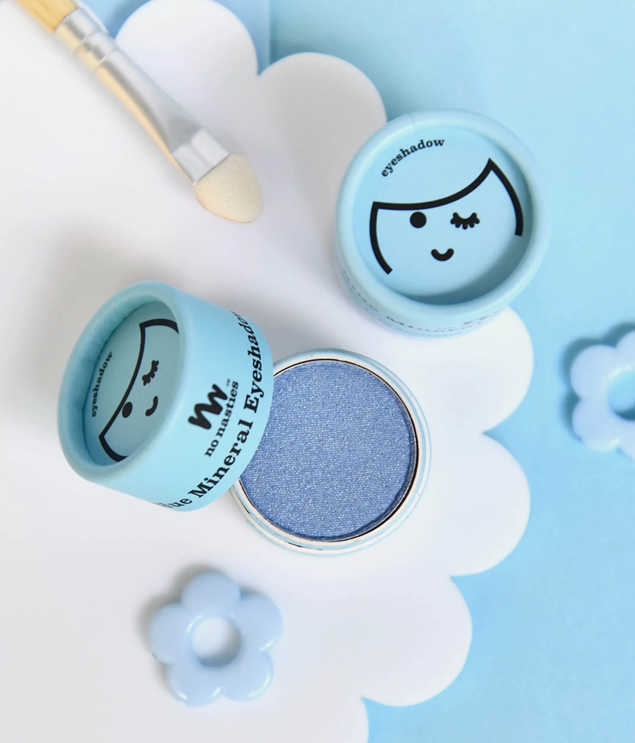 Natural Kids Makeup, Pressed Powder - ECO EYESHADOWS