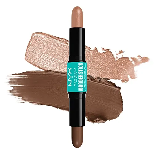 NYX PROFESSIONAL MAKEUP, Wonder Stick, Dual-Ended Stick, Contour And Highlight - MEDIUM