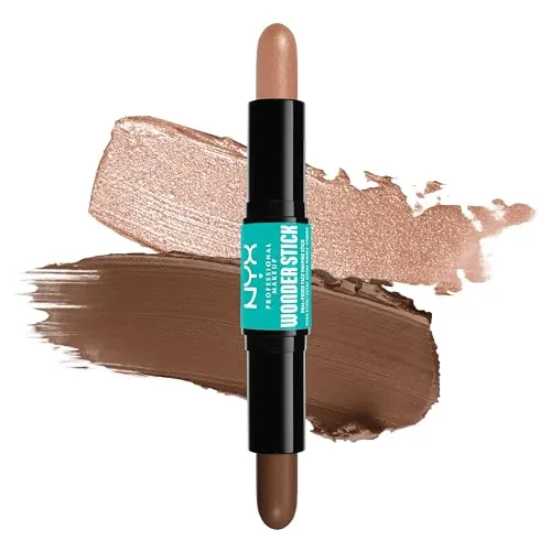 NYX PROFESSIONAL MAKEUP, Wonder Stick, Dual-Ended Stick, Contour And Highlight - MEDIUM