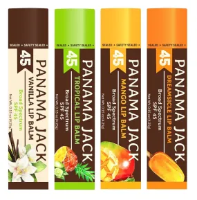 Panama Jack 602-TR Lip Balm, Tropical, 0.15 oz Bottle :EA: QUANTITY: 48