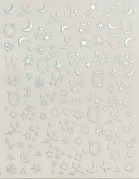 Pasties - Holo Silver Sea Skies JO - 1171