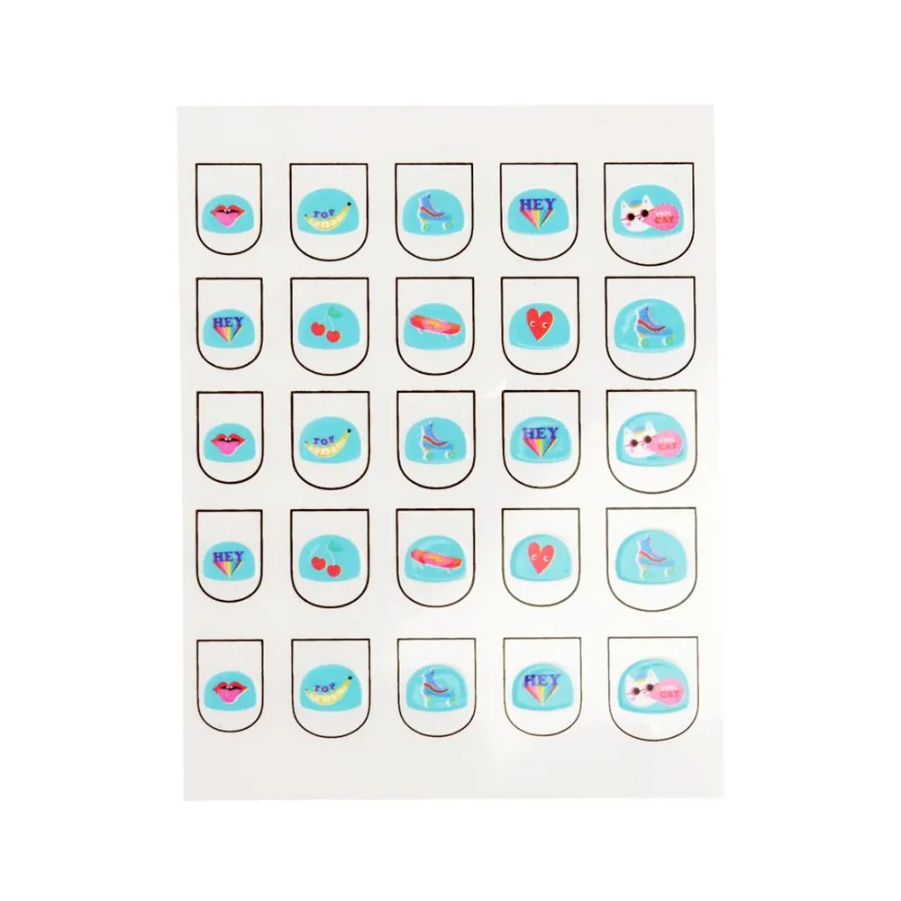 Rex Top Banana Nail Stickers