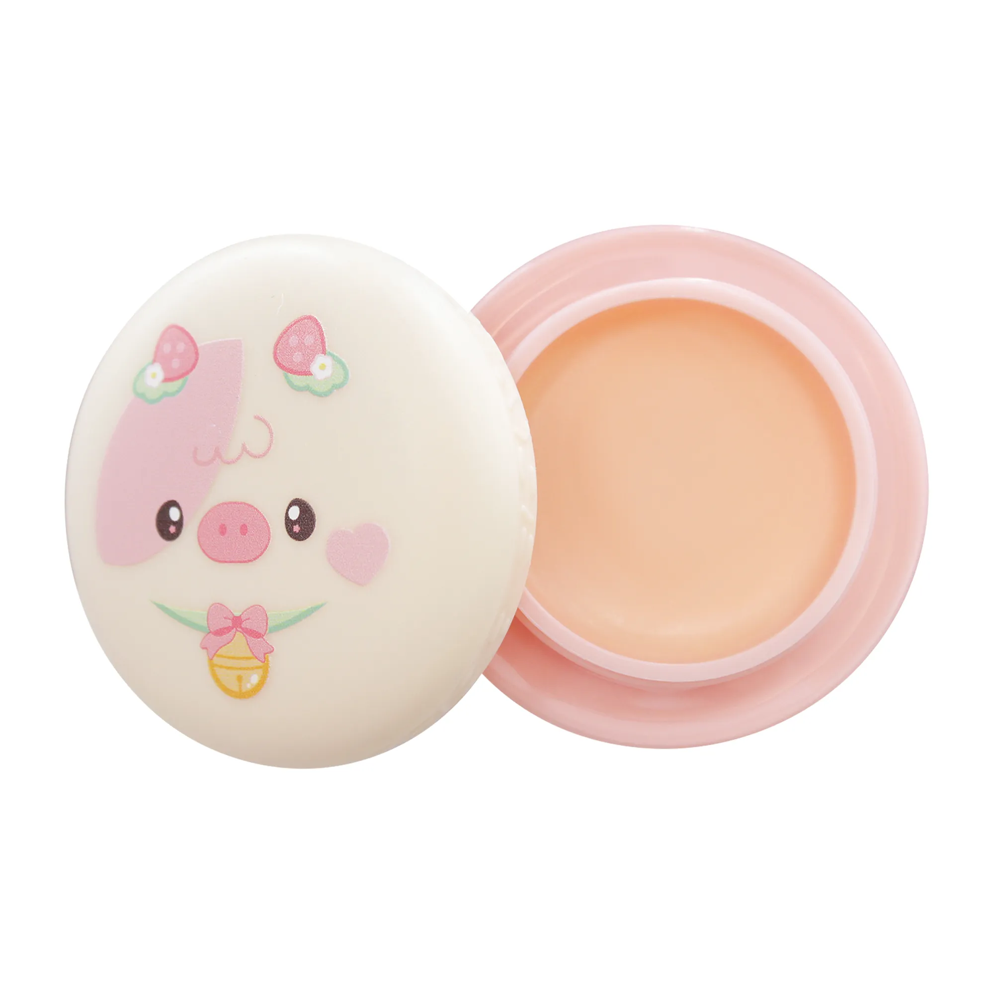Strawberry Cow Macaron