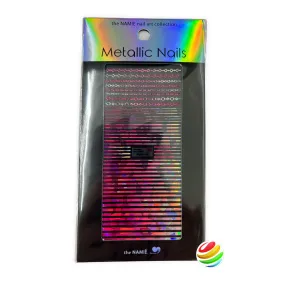 the NAMIE Metallic Nail Sticker Mpink-03