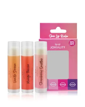 x3 Shea Lip Balms